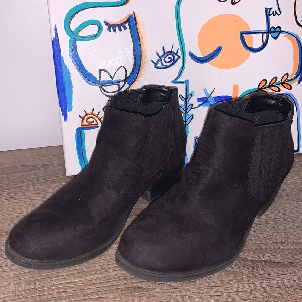 Black Ankle Booties - image 2